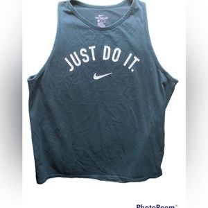 Nike black tank top